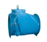 Válvula de verificação de aço inoxidável do balanço da aleta de borracha para o vapor da água e do óleo