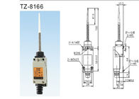 Tenda TZ-8166 que rígidos modelo tendem o tipo de nylon do interruptor de limite do tipo com mecanismo dobro da mola
