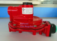 Uso de alta pressão vermelho do regulador do gás de Fisher R622H LPG da cor para cozinhar, longa vida