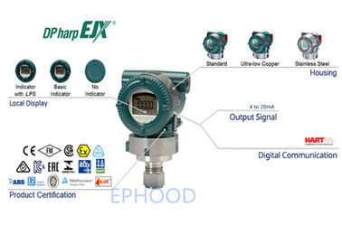 Transmissor de pressão de Digitas do transmissor de pressão de High Performance Diff do modelo de EJX630A