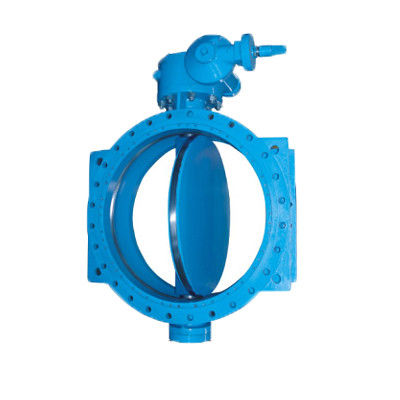 O motor elétrico assentado resiliente operou a extremidade flangeada excêntrica dobro da válvula