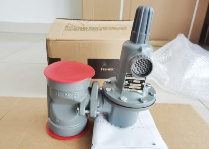 Regulador de gás original Fisher 627-1217-29998 Modelo GPL 2 polegadas NPT Conexão final