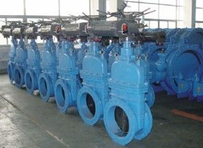 O motor elétrico da flange do tipo de SUFA operou a válvula de porta assentada resiliente da válvula
