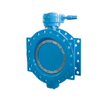 O motor elétrico assentado resiliente operou a extremidade flangeada excêntrica dobro da válvula