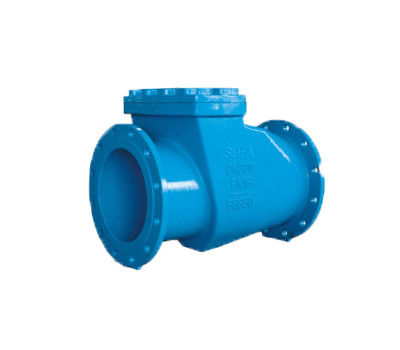 Válvula de verificação de aço inoxidável do balanço da aleta de borracha para o vapor da água e do óleo