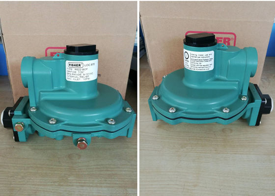 Baixa pressão Fisher Gas Regulator Industrial Emerson Fisher Control Valve