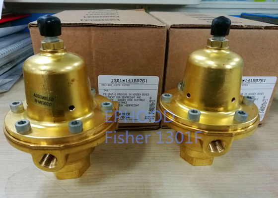 precisão alta de 6000psi Fisher Controls Propane Regulator 1301F para a compressão