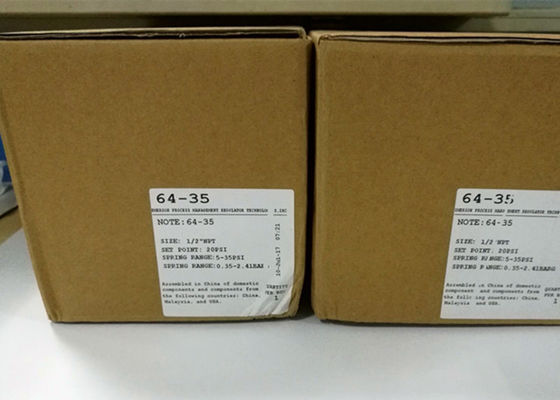 Válvula de diminuição de alta pressão da pressão de 64-35 modelo LPG Fisher Gas Regulator 64