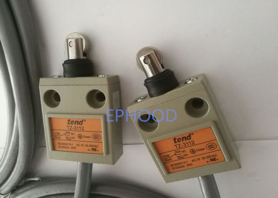 O tipo impermeável pequeno interruptor da coluna redonda de limite tende a TZ -3112 com 3 medidores de fio