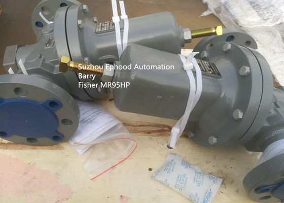 Regulador modelo da extremidade da flange do regulador do gás do modelo da válvula de gás 95 MR95HP de Fisher para calefatores e caldeiras ateados fogo