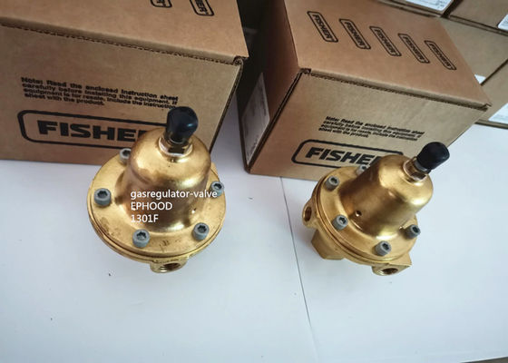 precisão alta de 6000psi Fisher Controls Propane Regulator 1301F para a compressão