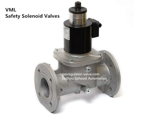 Modelo Safety Solenoid Valve DN10 do tipo VML de Elektrogas ao tamanho DN80
