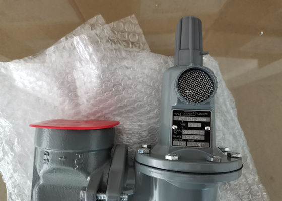 Regulador de gás original Fisher 627-1217-29998 Modelo GPL 2 polegadas NPT Conexão final