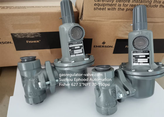 Entrada modelo de Fisher Gas Regulator 627 dútiles Pressure Gas Regulator 250PSI do ferro