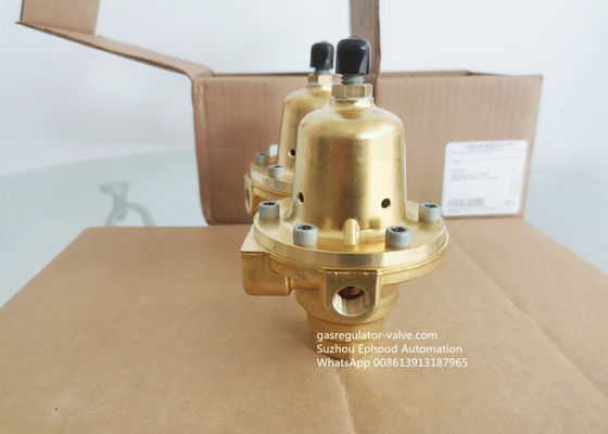 1301F-1 modelo Fisher Natural Gas Regulator conexão de extremidade Fisher Brass Body de 1/4 de polegada
